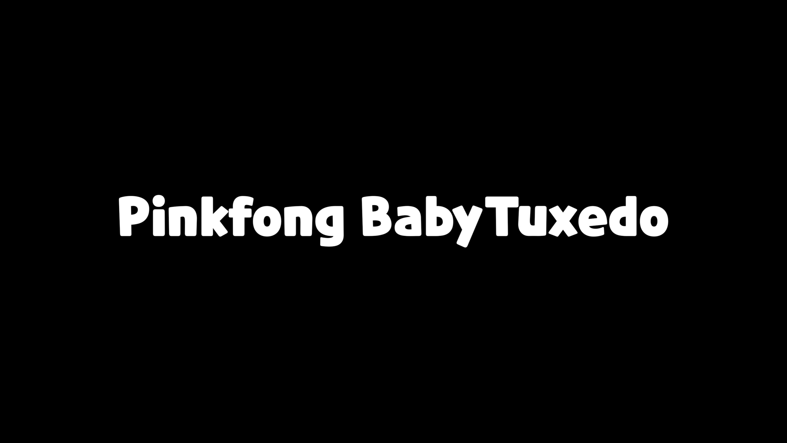 PINKFONG BABYTUXEDO W1GBaby Italic Font preview
