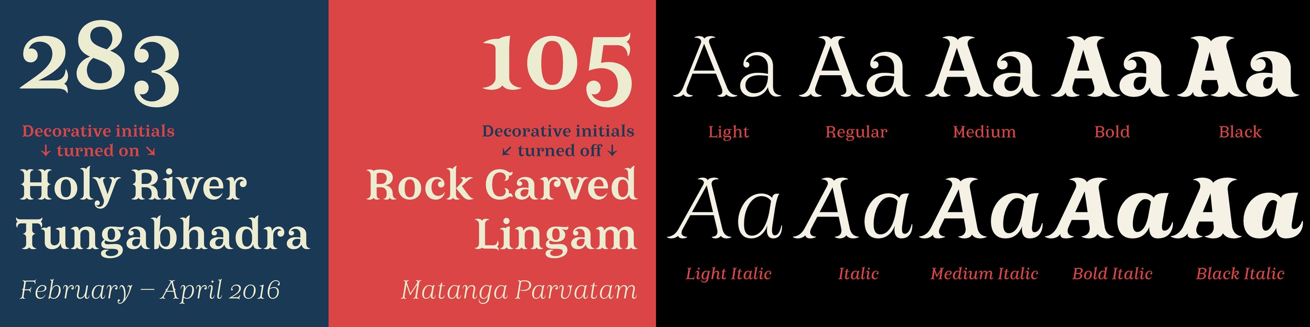 Ermina Light Italic Font preview