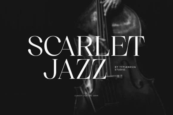 Scarlet Jazz Font preview