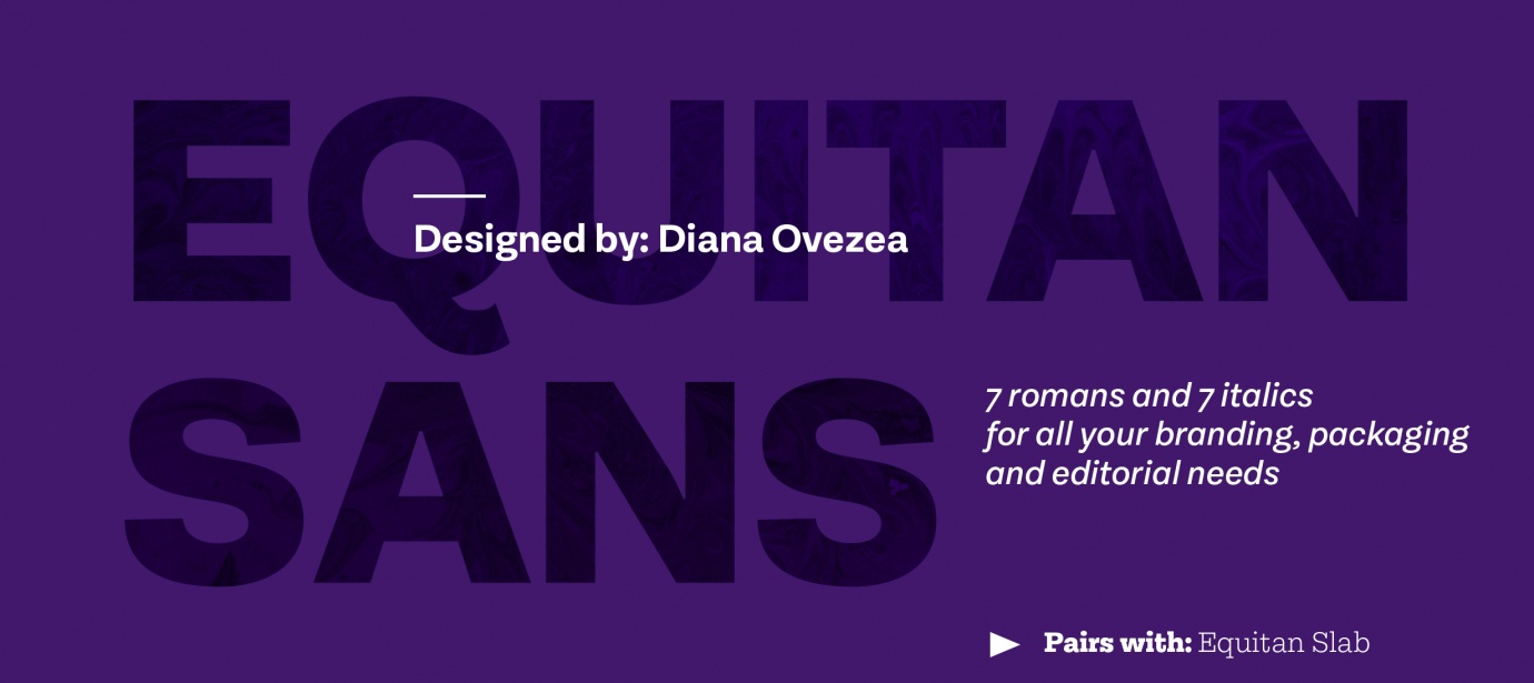 Equitan Sans Thin Italic Font preview