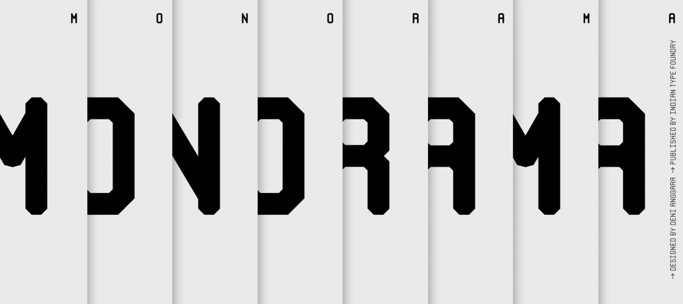 Monorama Font preview