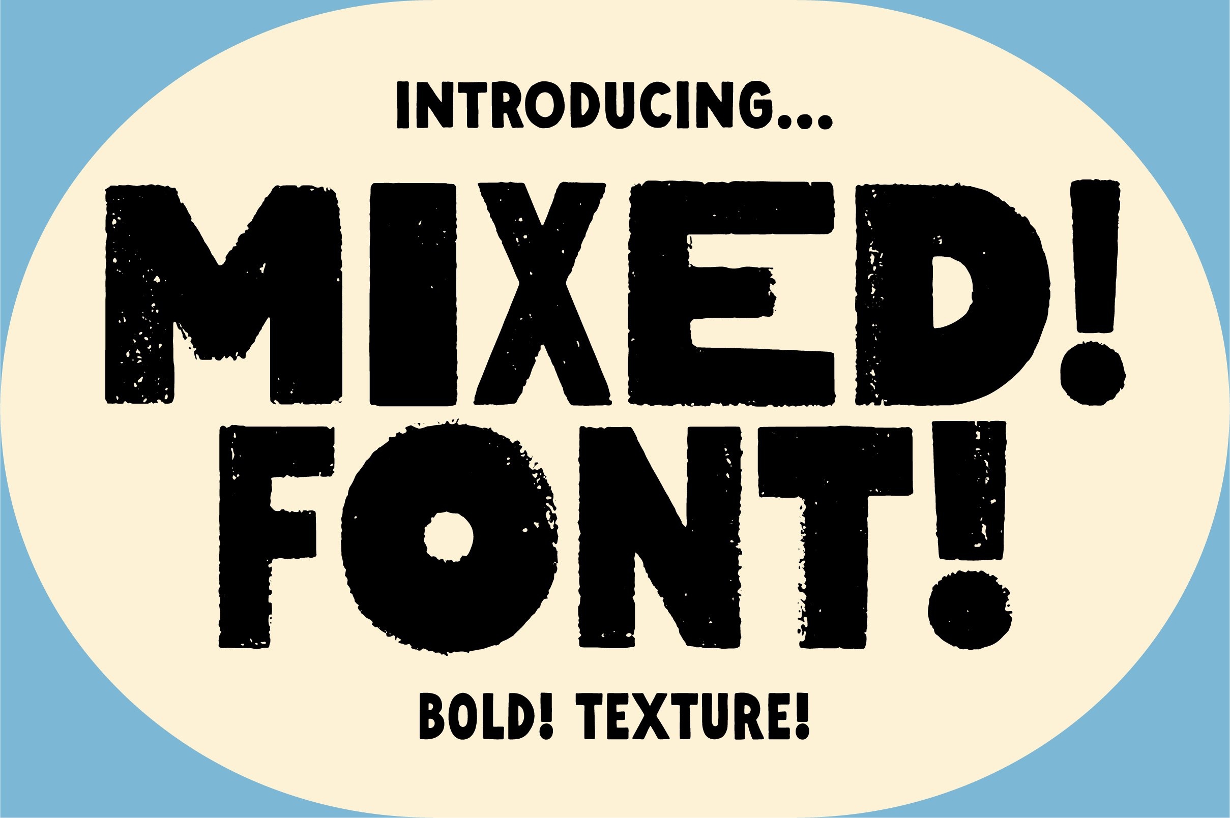 Mixed Font Font preview