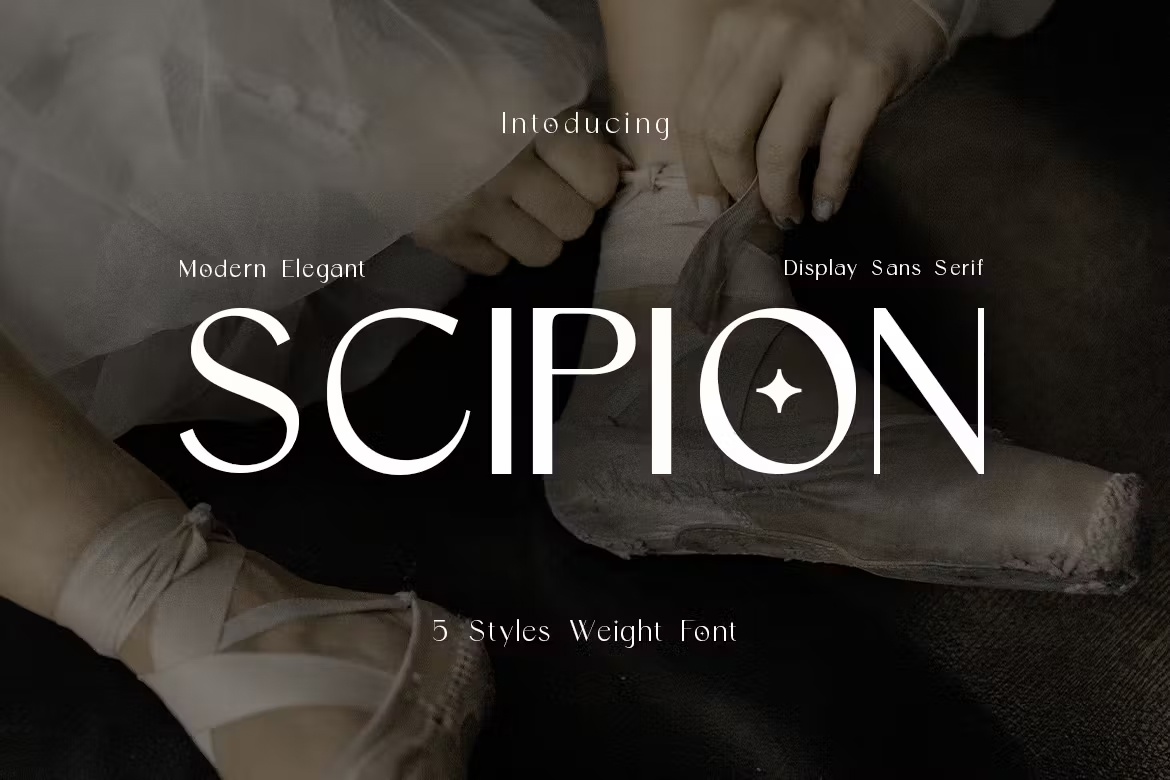 Scipion Black Font preview