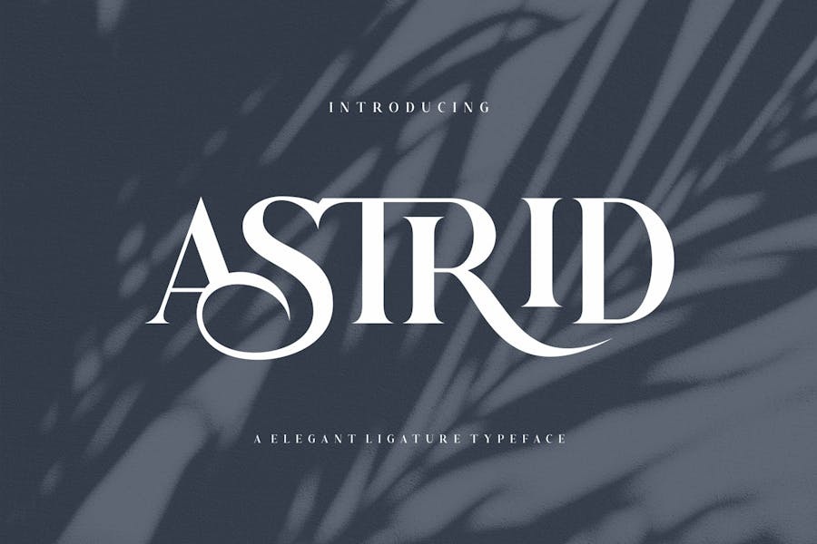 ASTRID Regular Font preview
