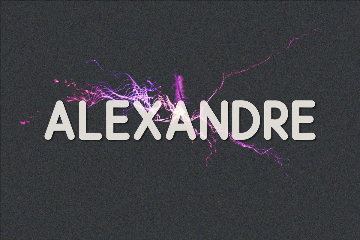 Alexandre Regular Font preview