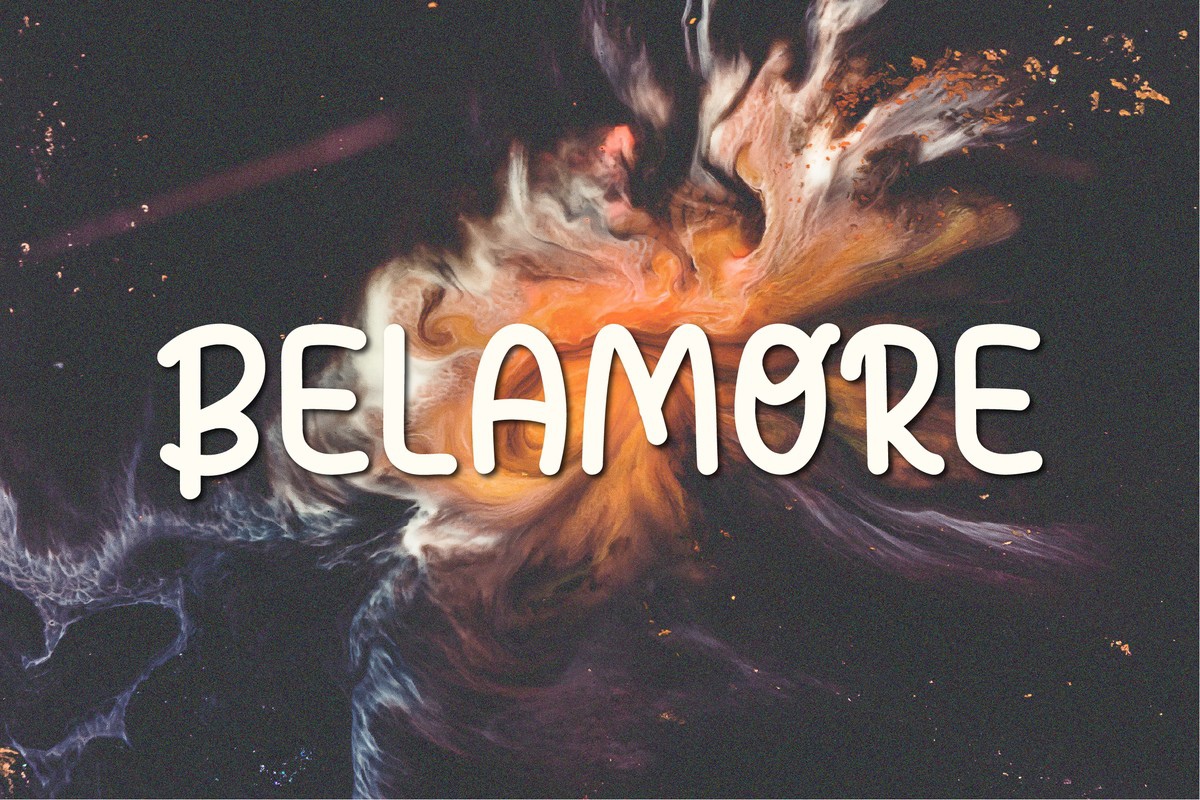 Belamore Font preview