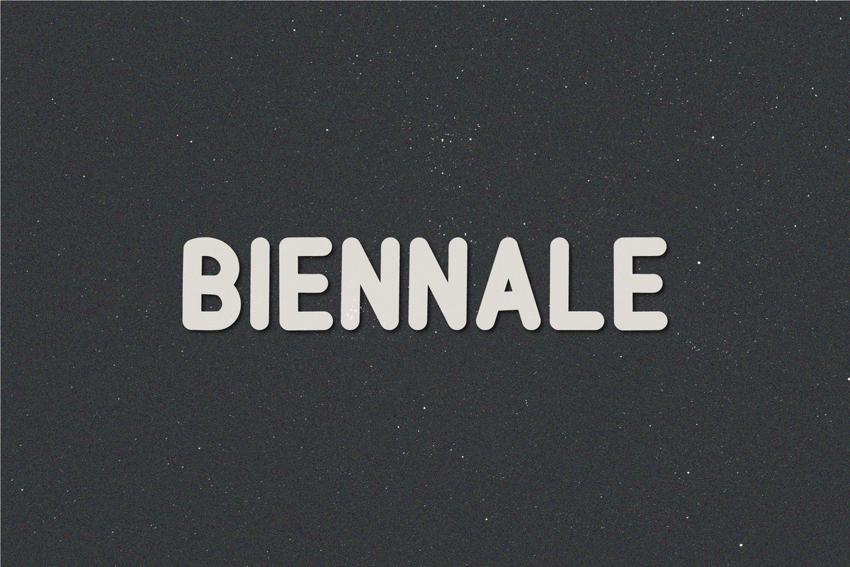 Biennale Font preview