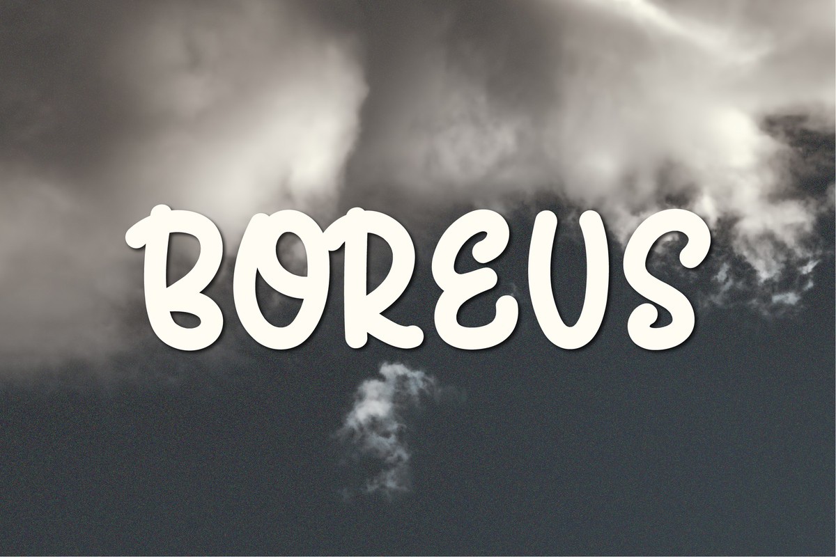 Boreus Font preview