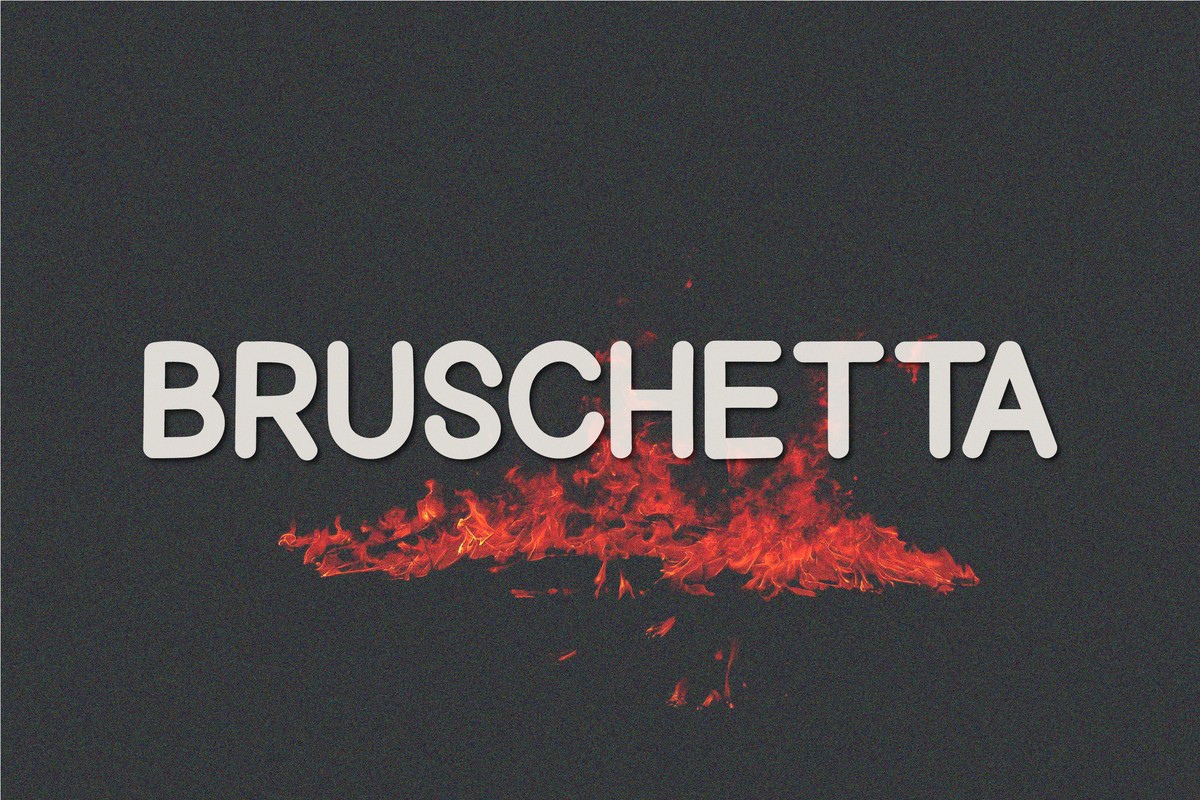Bruschetta Regular Font preview