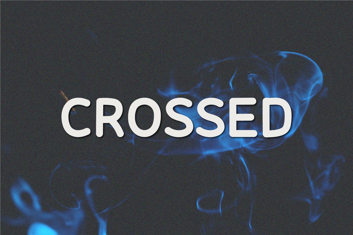Crossed Font preview