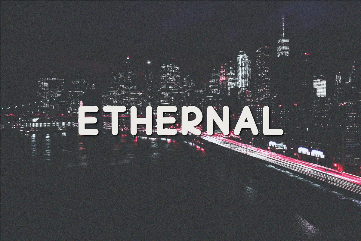 Ethernal Font preview