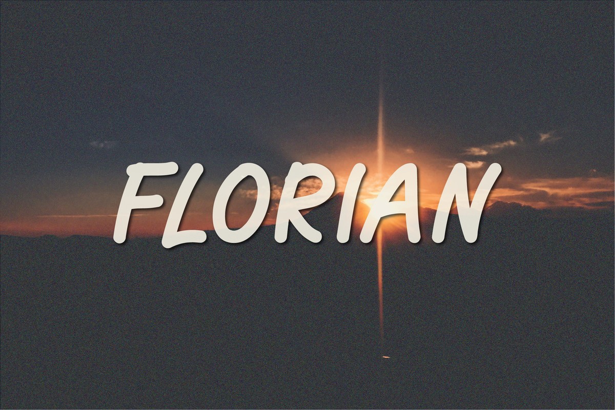 Florian Font preview