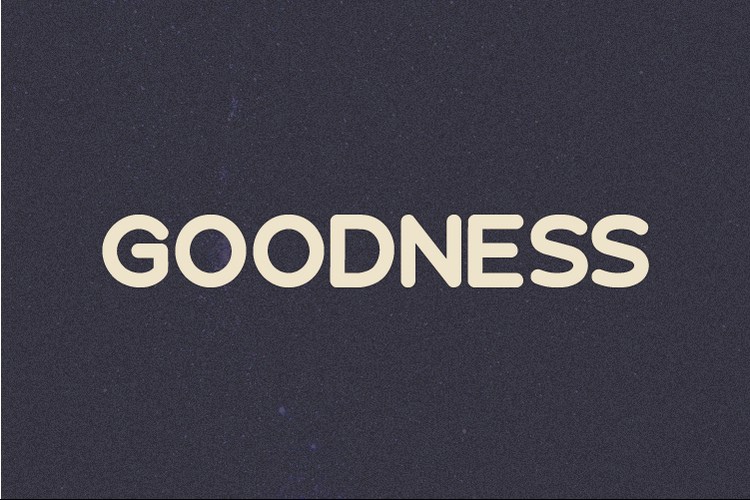 Goodness Font preview