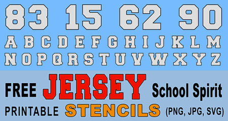 Jersey 15 Font preview