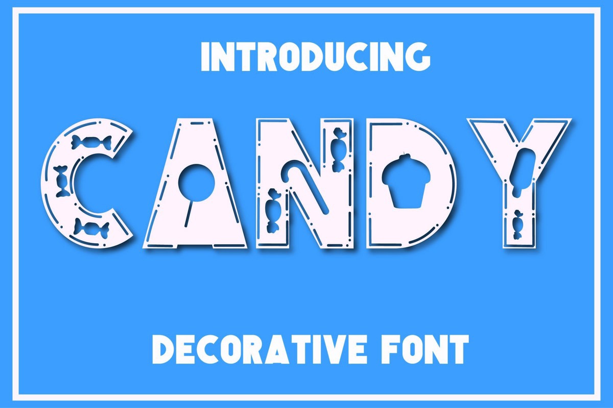 Candy Regular Font preview