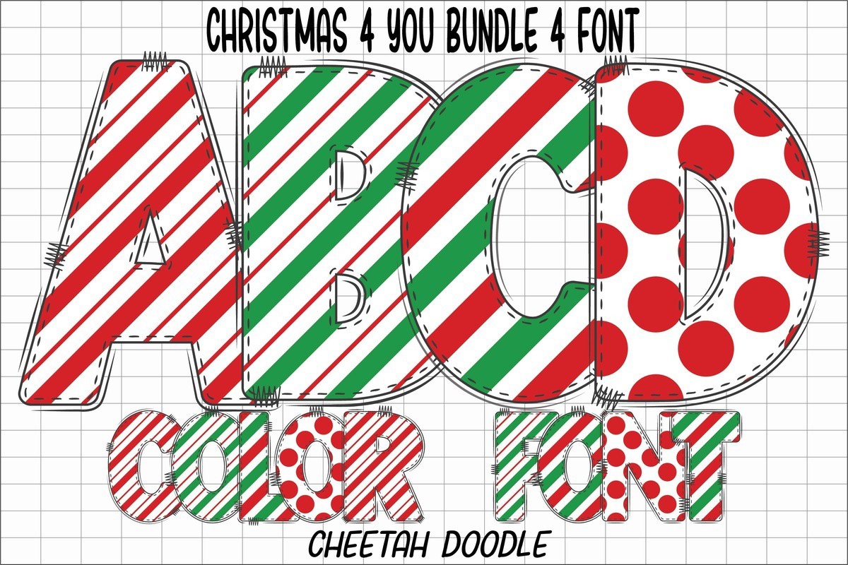 Christmas 4 You Font preview