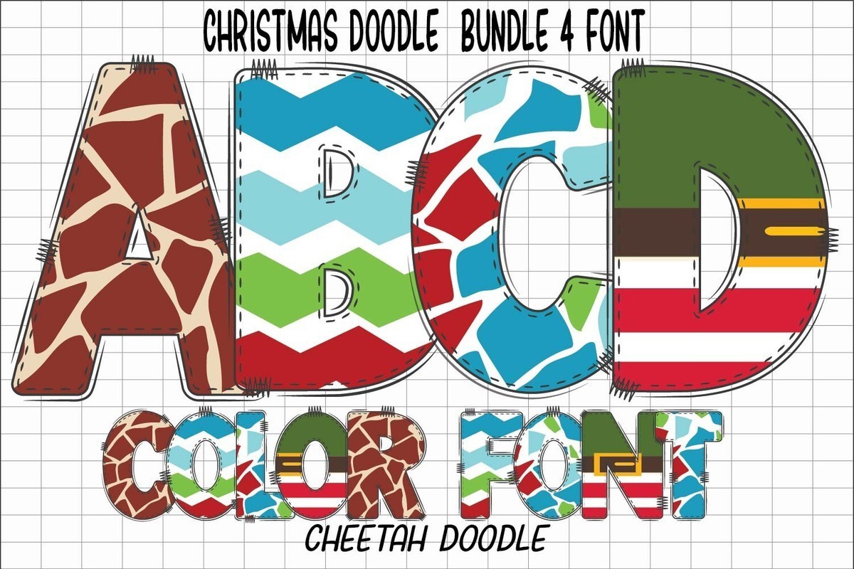 Christmas Doodle 1 Font preview