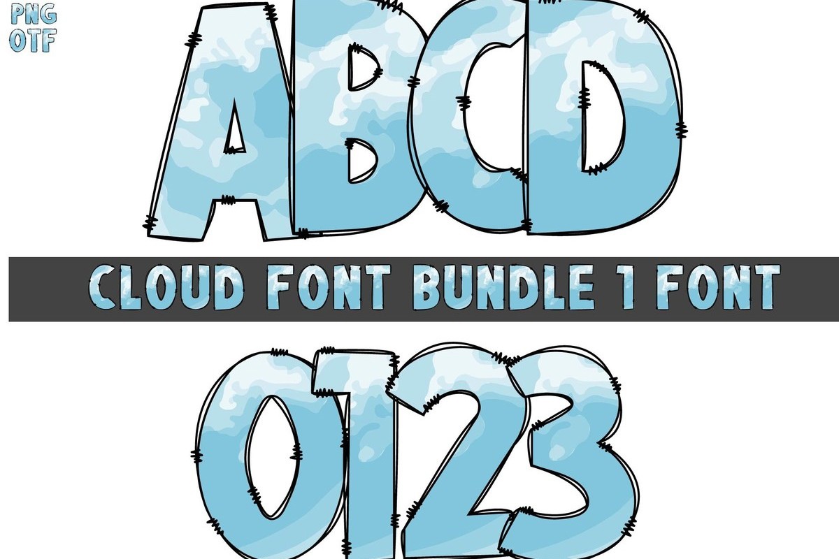 Cloud Font preview