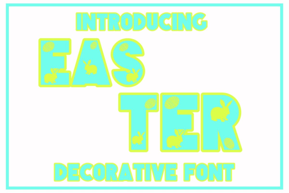 Easter Regular Font preview