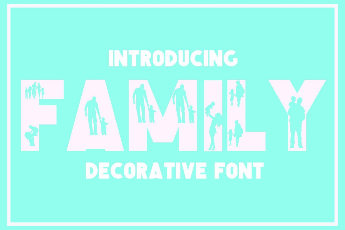 Family Font preview