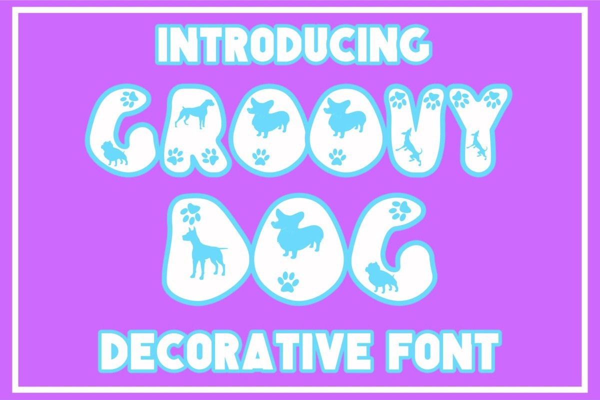 Groovy Dog Font preview