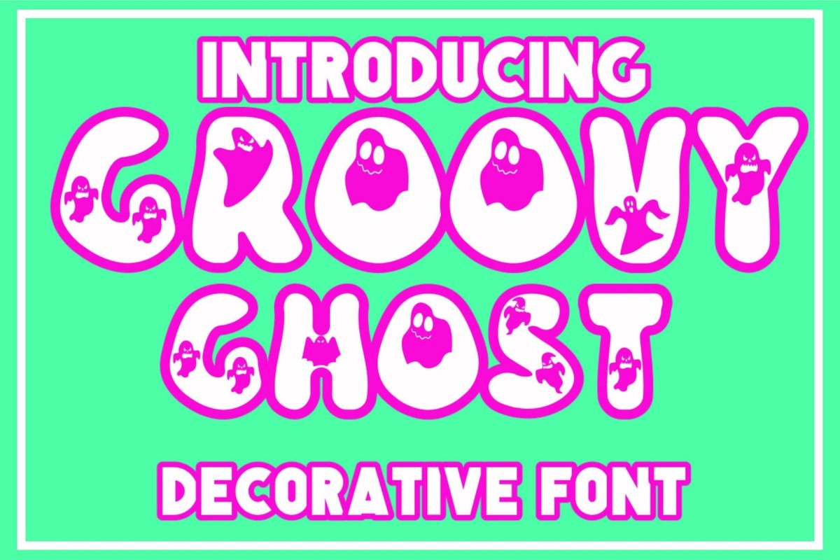 Groovy Ghost Font preview