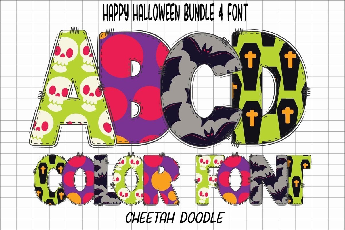 Happy Halloween 3 Font preview