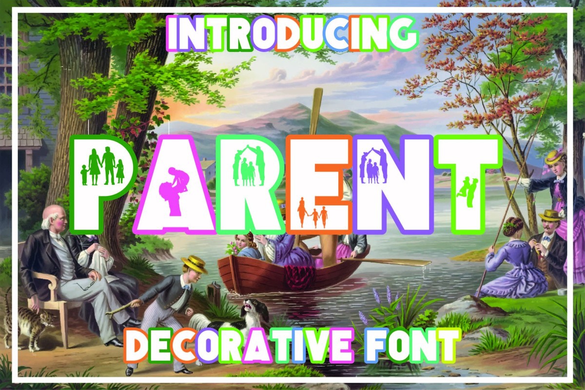 Parent Font preview