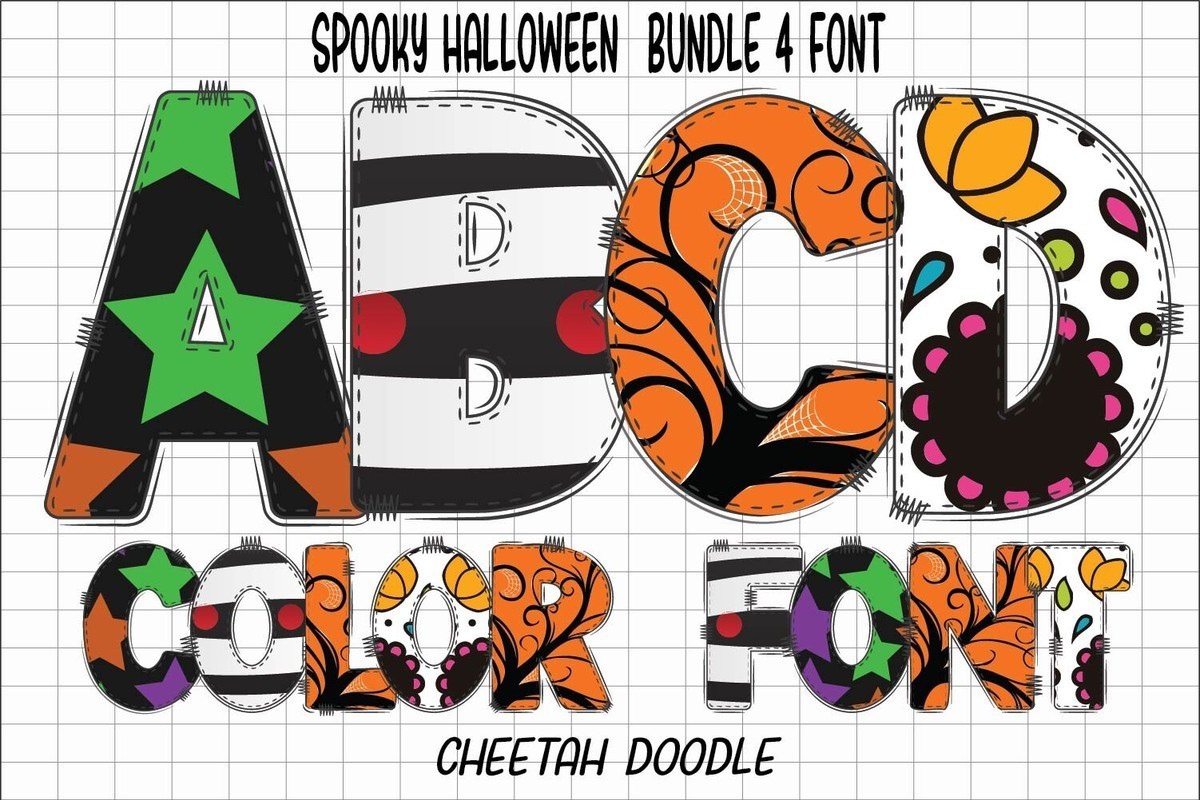 Spooky Halloween Font preview