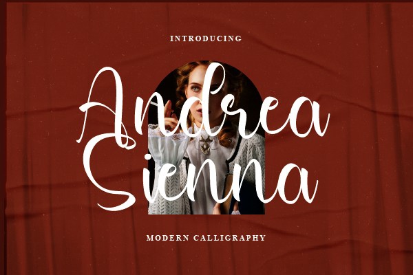 Andrea Sienna Font preview