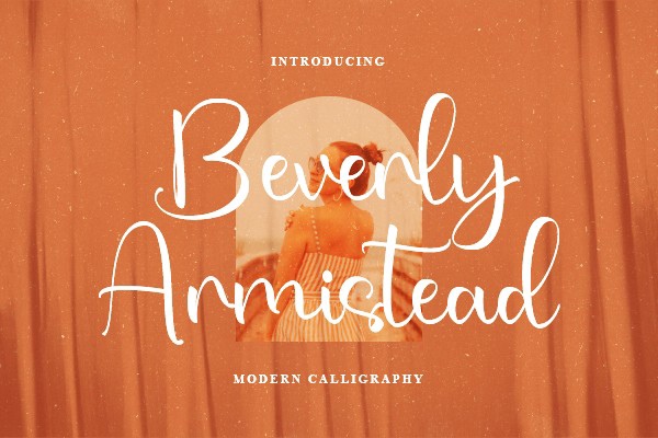 Beverly Armistead Font preview