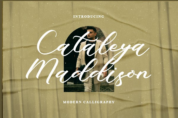 Cataleya Maddison Font preview