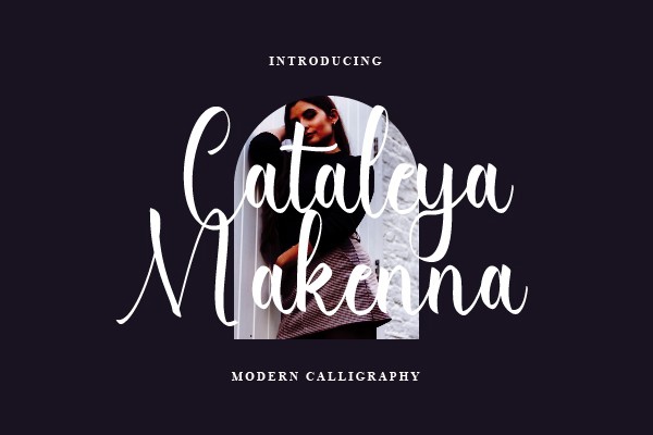 Cataleya Makenna Regular Font preview