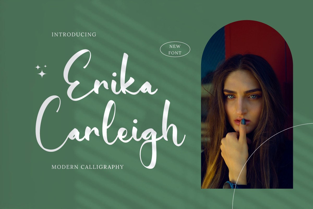 Erika Carleigh Font preview