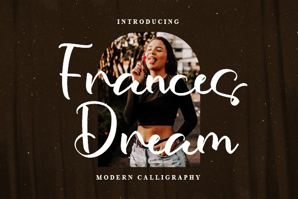 Frances Dream Font preview