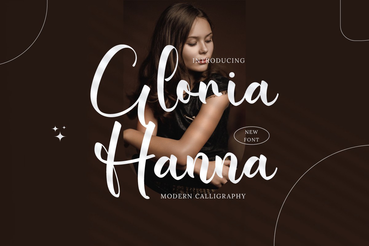 Gloria Hanna Regular Font preview