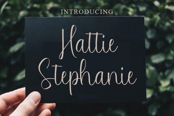 Hattie Stephanie Font preview