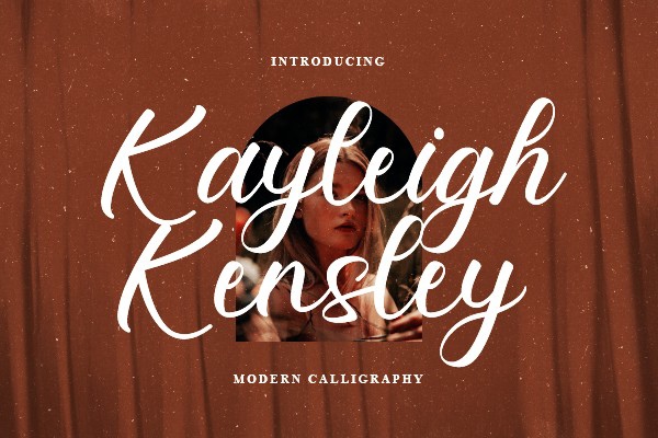 Kayleigh Kensley Font preview