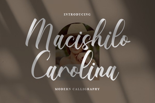 Macishilo Carolina Font preview