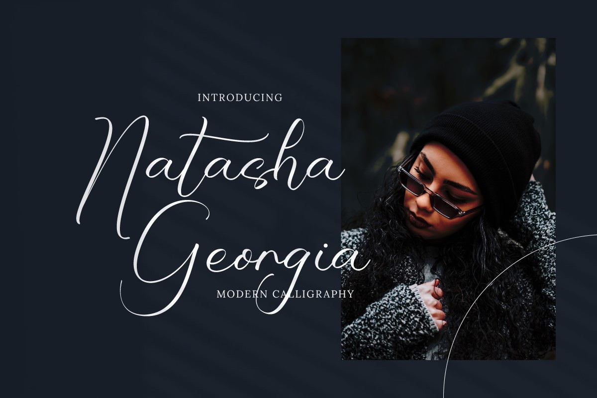 Natasha Georgia Font preview