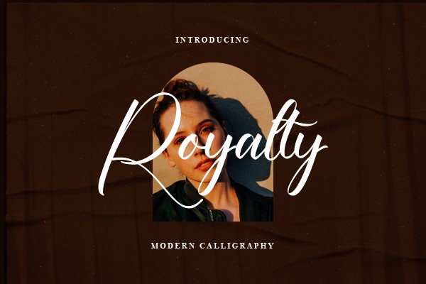 Royalty Font preview