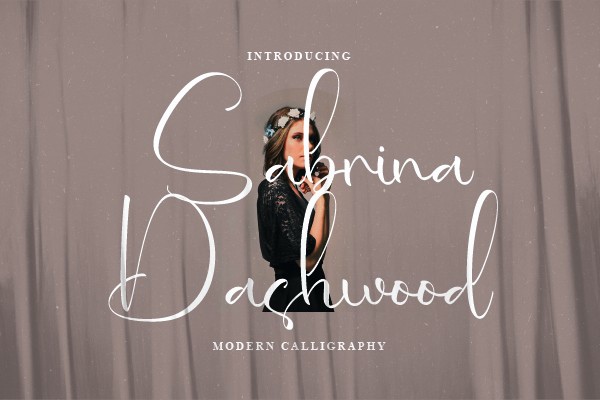 Sabrina Dashwood Font preview