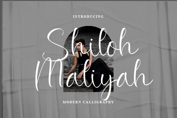 Shiloh Maliyah Font preview
