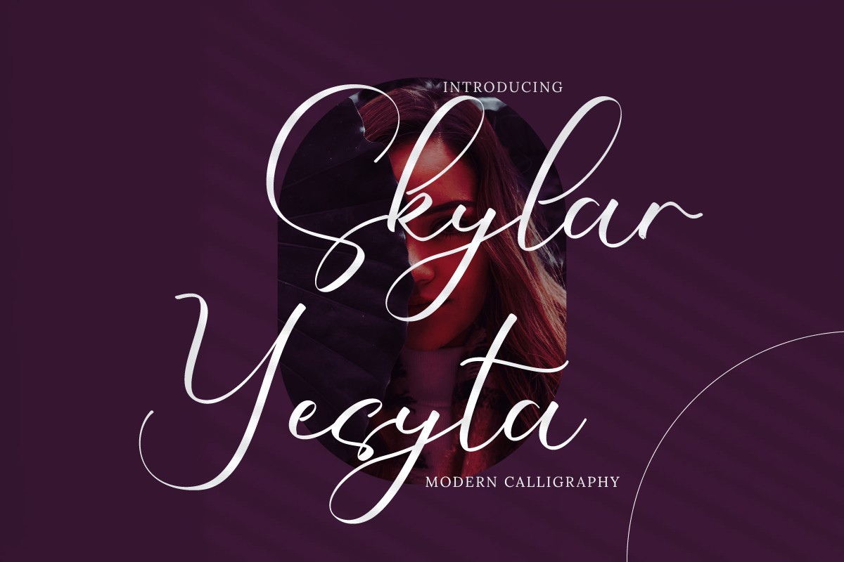 Skylar Yesyta Font preview