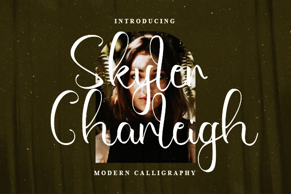 Skyler Charleigh Font preview