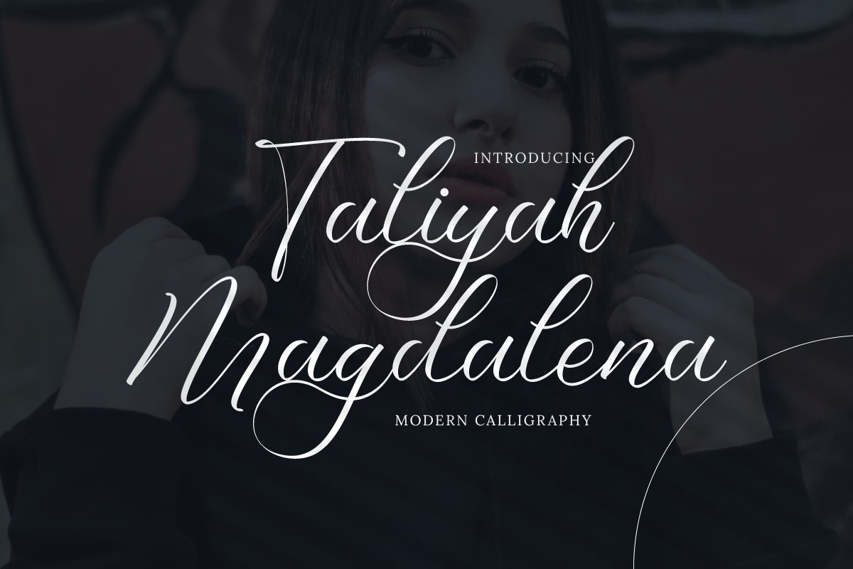 Taliyah Magdalena Regular Font preview