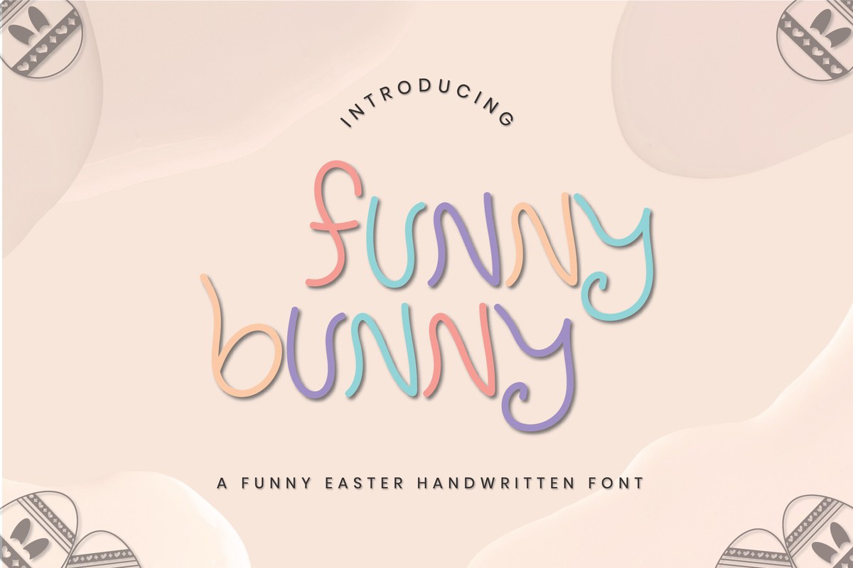 Funny Bunny Regular Font preview