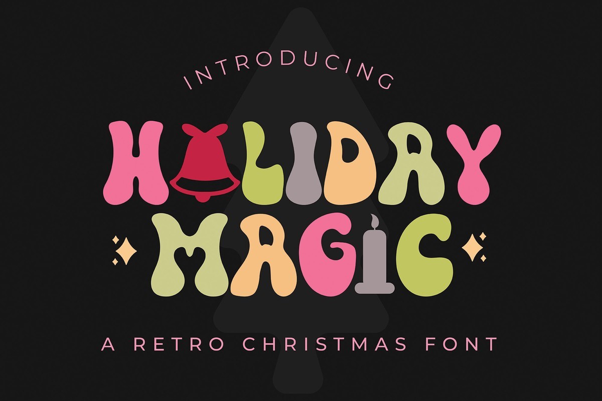 Holiday Magic Font preview