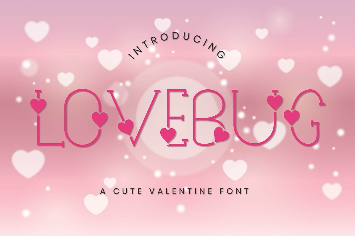 Lovebug Font preview