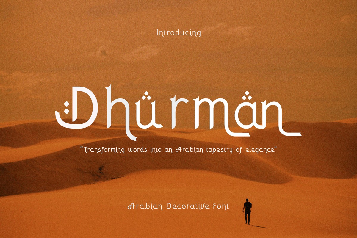 CF Dhurman Font preview